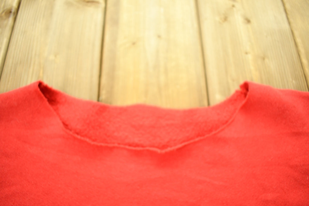 Vintage 1990s Ohio State University Buckeyes Collegiate Crewneck / Distressed / NCAA Sweatshirt / Sportswear / Americana / Buckeyes