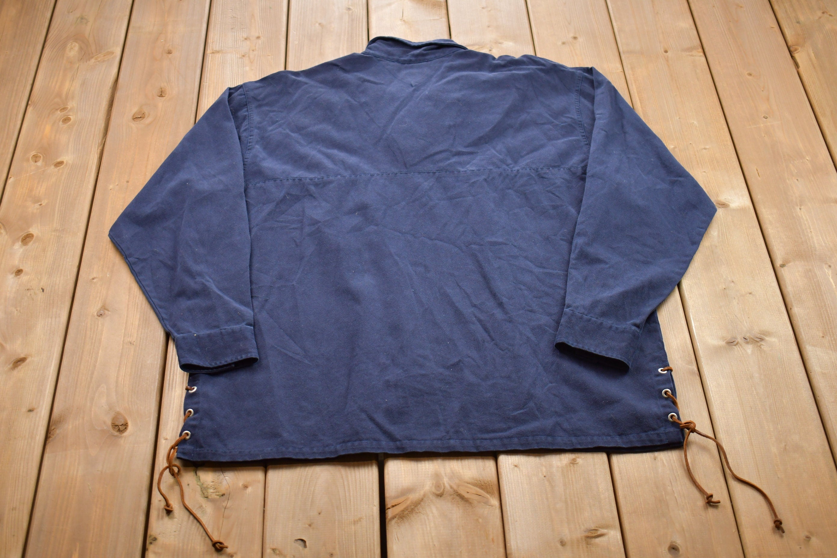 Vintage 1990s Tommy Hilfiger Blank Over Shirt