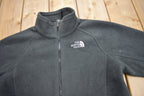 Vintage 1990s The North Face Fleece Full Zip Sweater  Women's  Embroidered  Streetwear  Athleisure  Outdoorsman