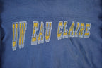 Vintage 1980s University Of Wisconsin UW EAU Claire Distressed Crewneck Men's Medium