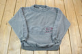 Vintage 1990s Fleece-Lined R.R. Gear Special Issue Embroidered Crewneck Sweatshirt