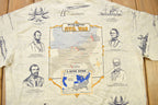 Vintage 1990s The Civil War All Over Print Graphic T Shirt