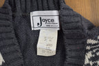 Vintage 1990s Joyce Textured Knit Crewneck Sweater