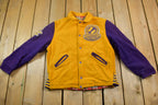 Vintage 1990s Don Bell Sports Award Jackets Kinsmen Bellville Wool Varsity Hockey Jacket Made In USA