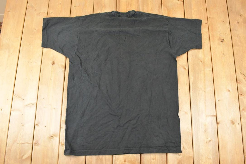 Vintage 1990s Alaska Iditarod Husky Convoy Travel T-Shirt Men's XL