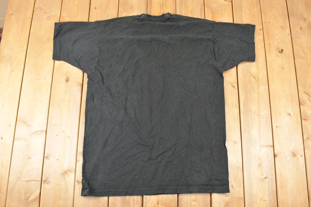 Vintage 1990s Alaska Iditarod Husky Convoy Travel T-Shirt Men's XL