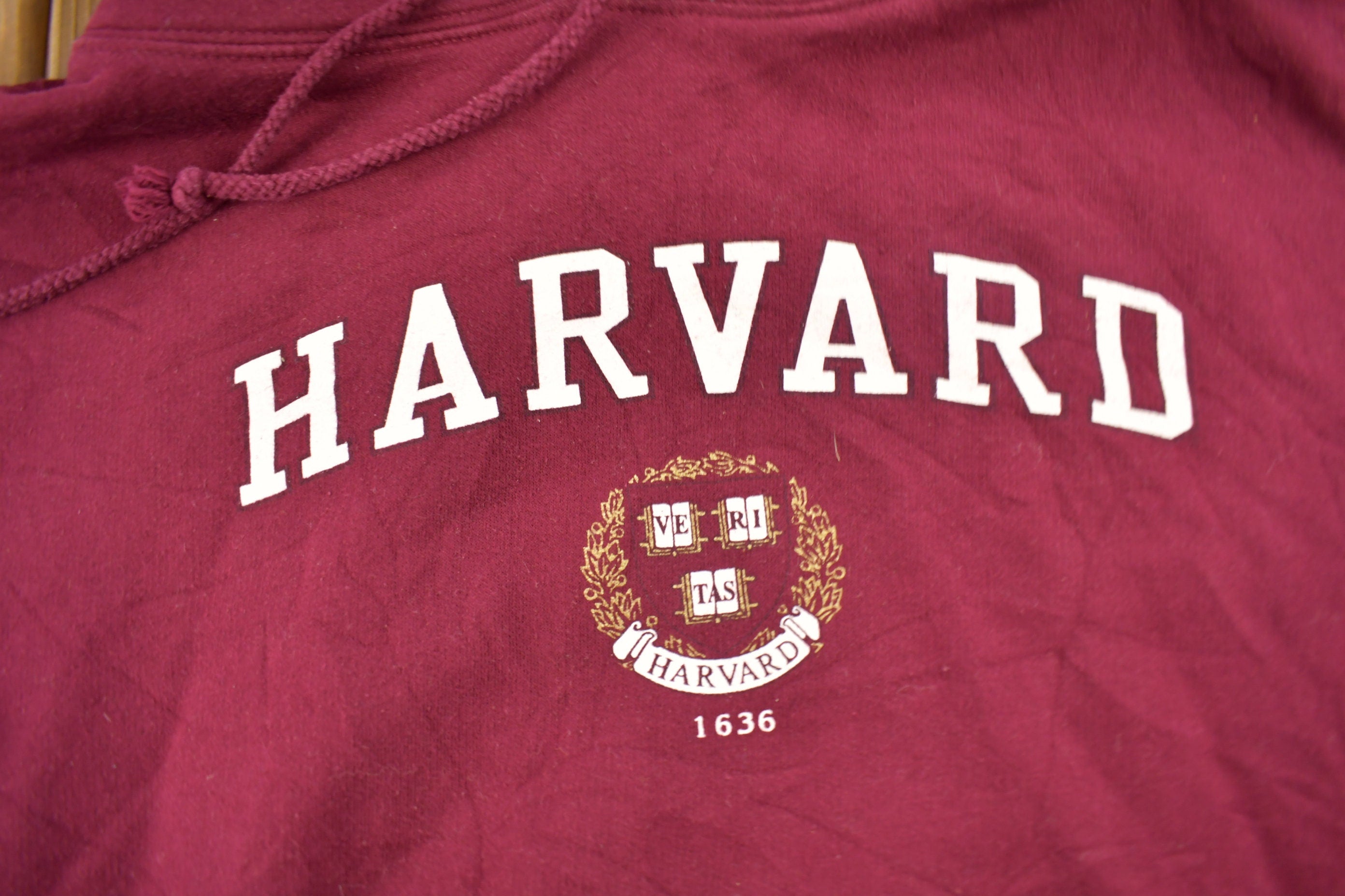 Vintage 1990s Harvard University Collegiate Hoodie
