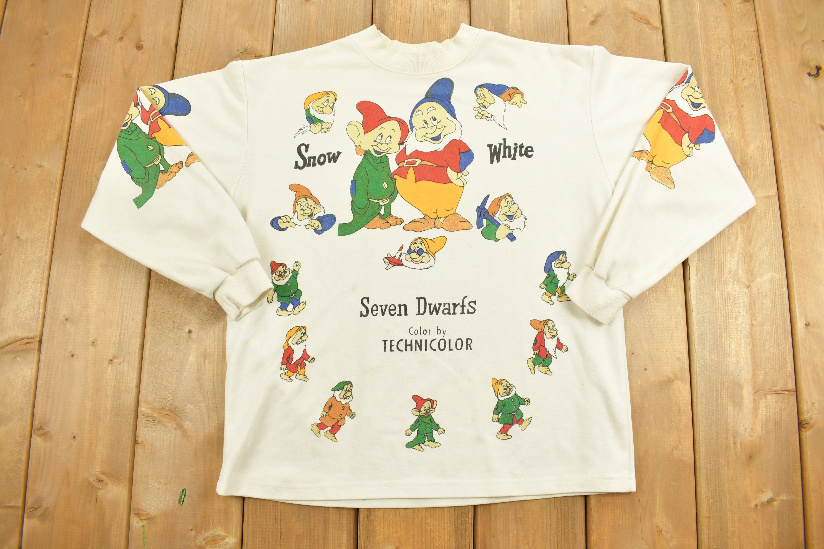 Vintage 1970s Snow White & The Seven Dwarves Crewneck Sweatshirt
