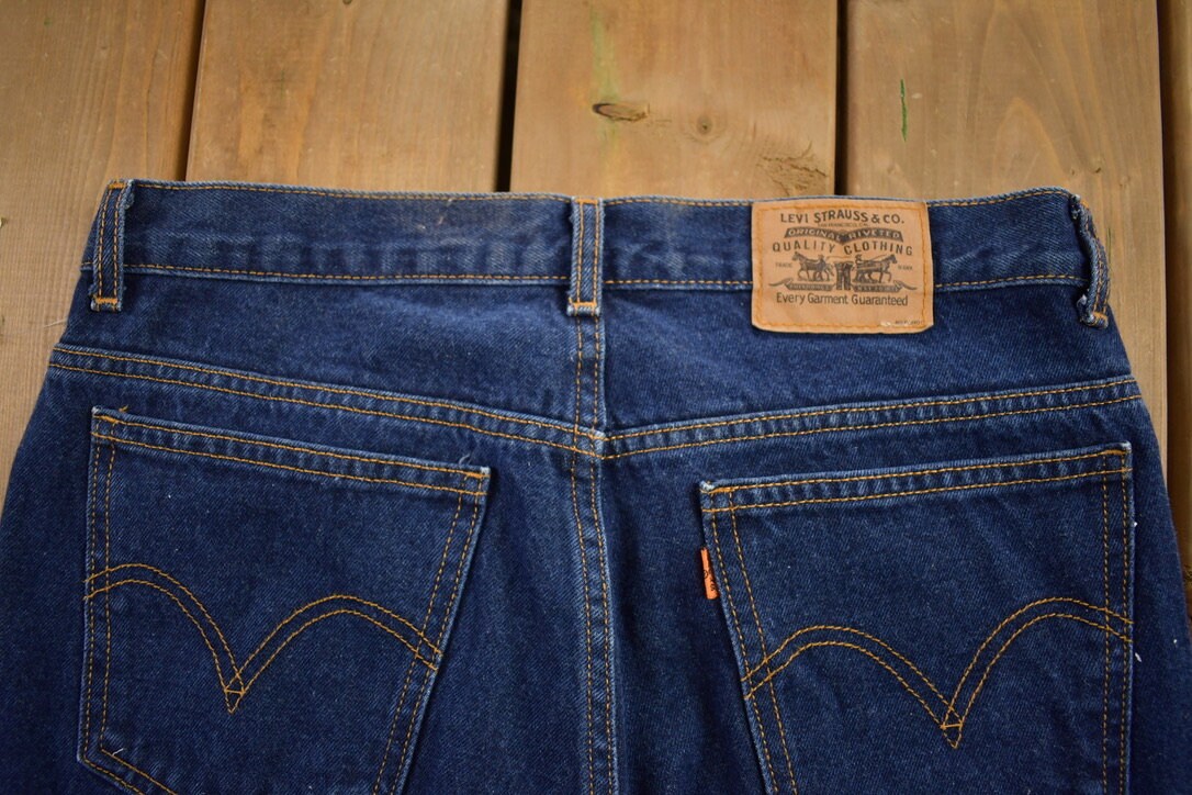 Vintage 1990s Levi's Blue Jeans Size 34x30