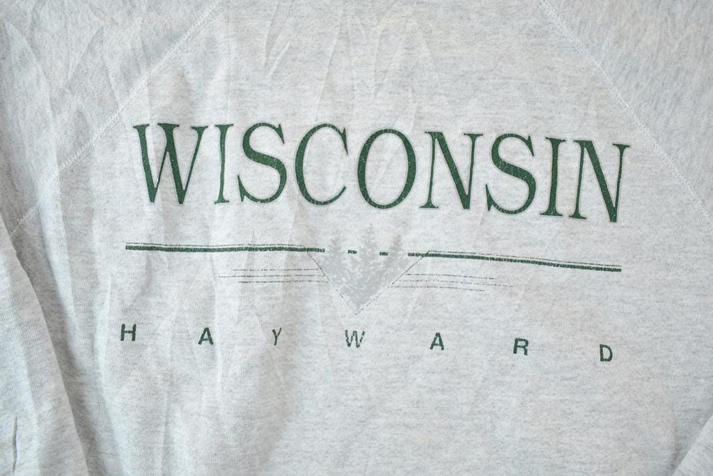 Vintage 1990s Wisconsin Souvenir Crewneck Sweatshirt Made In USA