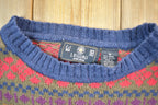 Vintage 1990s J Riggins Sportswear Knit Crewneck Sweater
