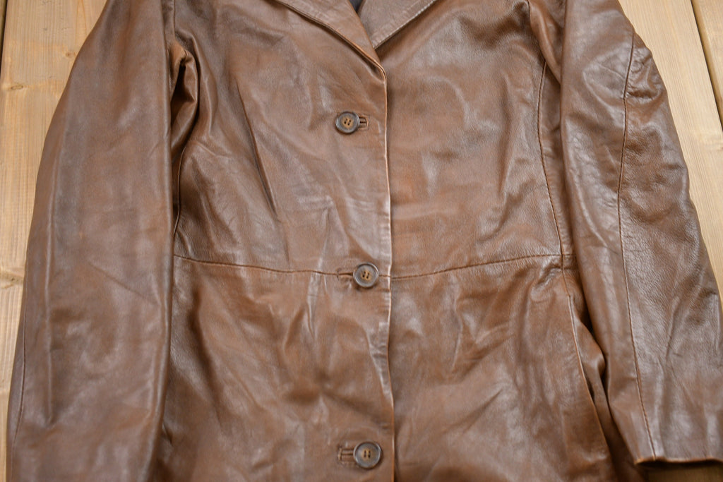 Vintage 1990s Raffaello Leather Jacket