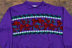 Vintage 1990s Lauren Brooke Collared Crewneck