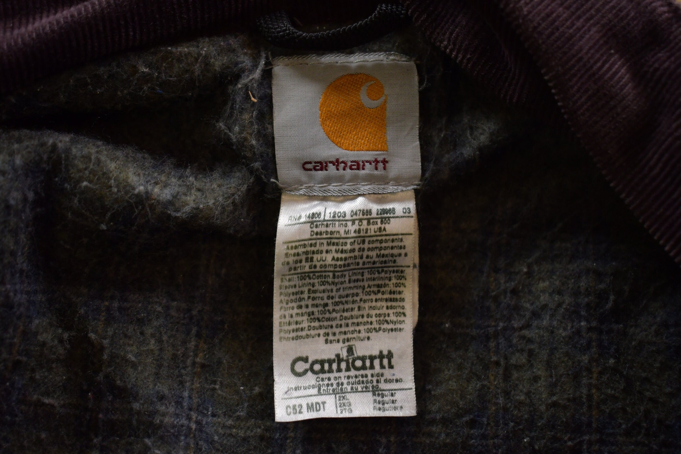 Vintage 1990s Carhartt Traditional Coat
