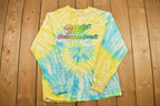 Vintage 1990s Miller Genuine Draft Tie Dye Graphic T Shirt / Vintage T Shirt / Streetwear / Graphic Tee / Made In USA