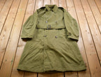 Vintage 1953 OG 107 Military Overcoat Army Trench Coat
