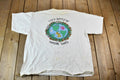 Vintage 1990s Aussie T Company Walk Softly on Mother Earth Single Stitch Graphic T-Shirt