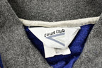 Vintage 90's Court Club Knitted Patch Sweater