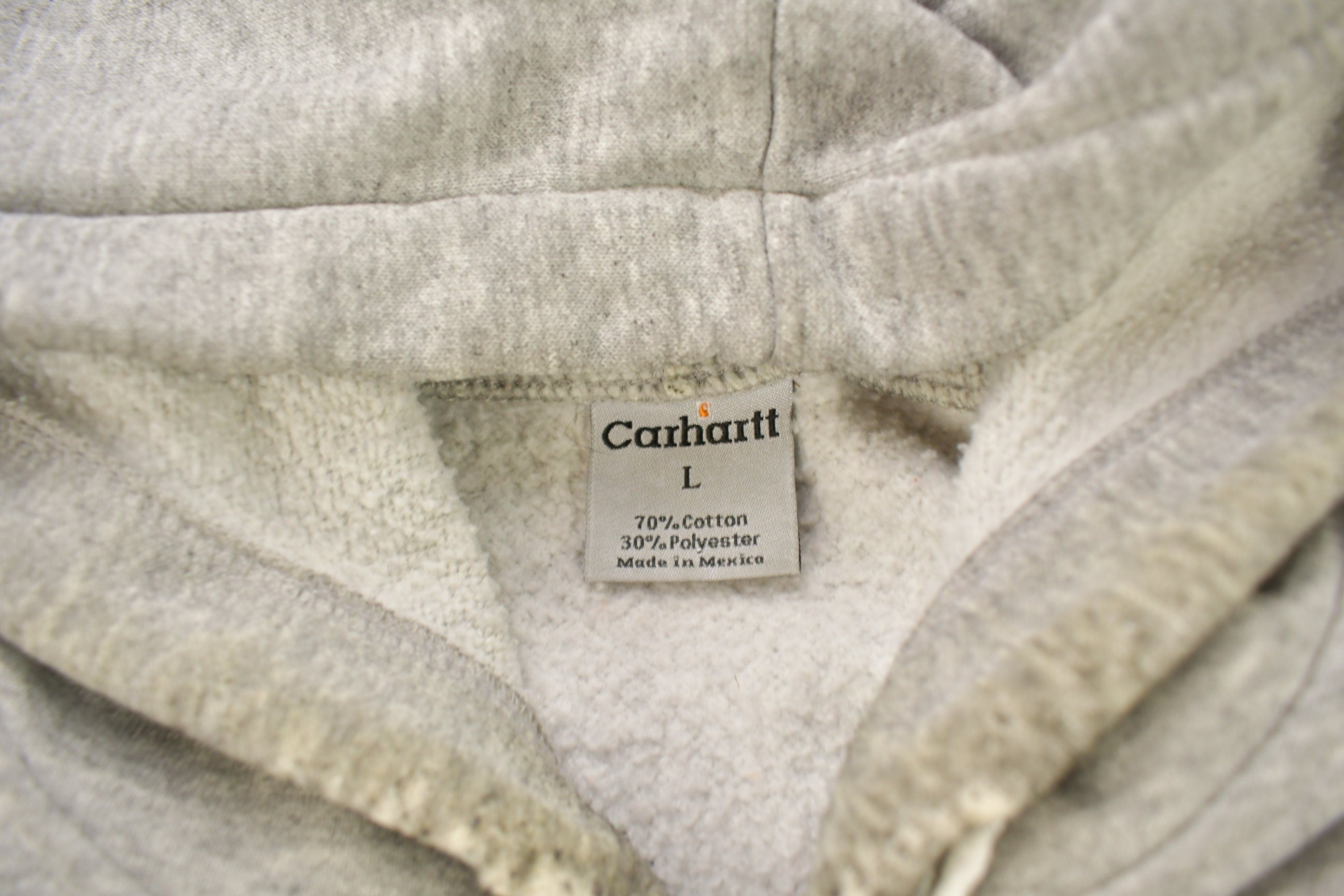 Vintage 1990s Carhartt Heather Grey Hoodie
