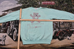 Vintage 1980s "My Heart Is In Wisconsin" Raglan Crewneck /