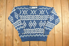 Vintage 1990s Claiborne Knitted Crewneck Sweater