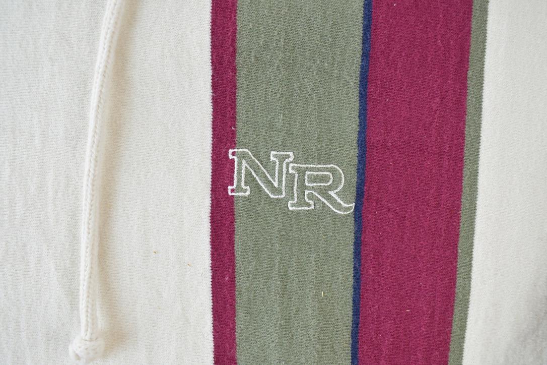Vintage 1990s Northern Reflections Striped Hoodie Sweatshirt
