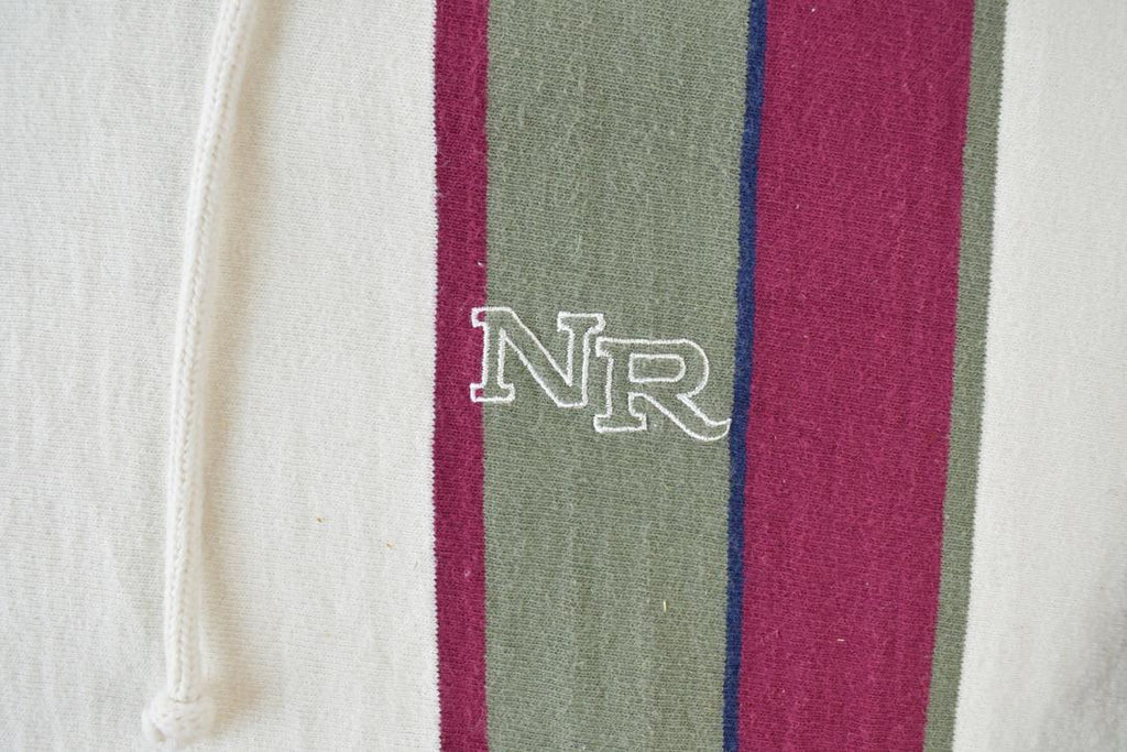 Vintage 1990s Northern Reflections Striped Hoodie Sweatshirt