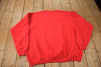 Vintage 1990s Linda Tilson Cute Animals Bow Wow Crewneck Sweater Made In USA