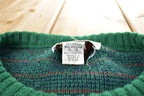 Vintage 1990s Fellini Paisley Knit Crewneck Sweater