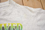 Vintage 1990s I Survived the Snake Mad River Boat Trips Souvenir T Shirt