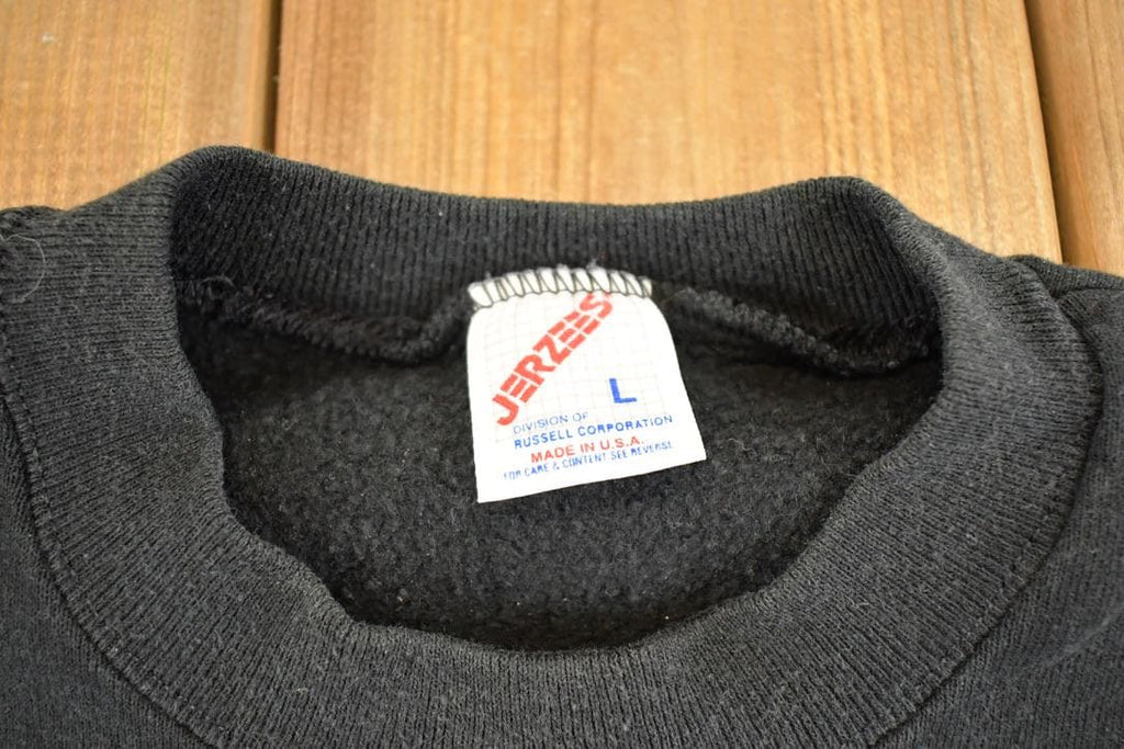 Vintage 1990s Jerzees Streetwear Blank Crewneck Sweatshirt Men's M / 90s Sun Faded Streetwear