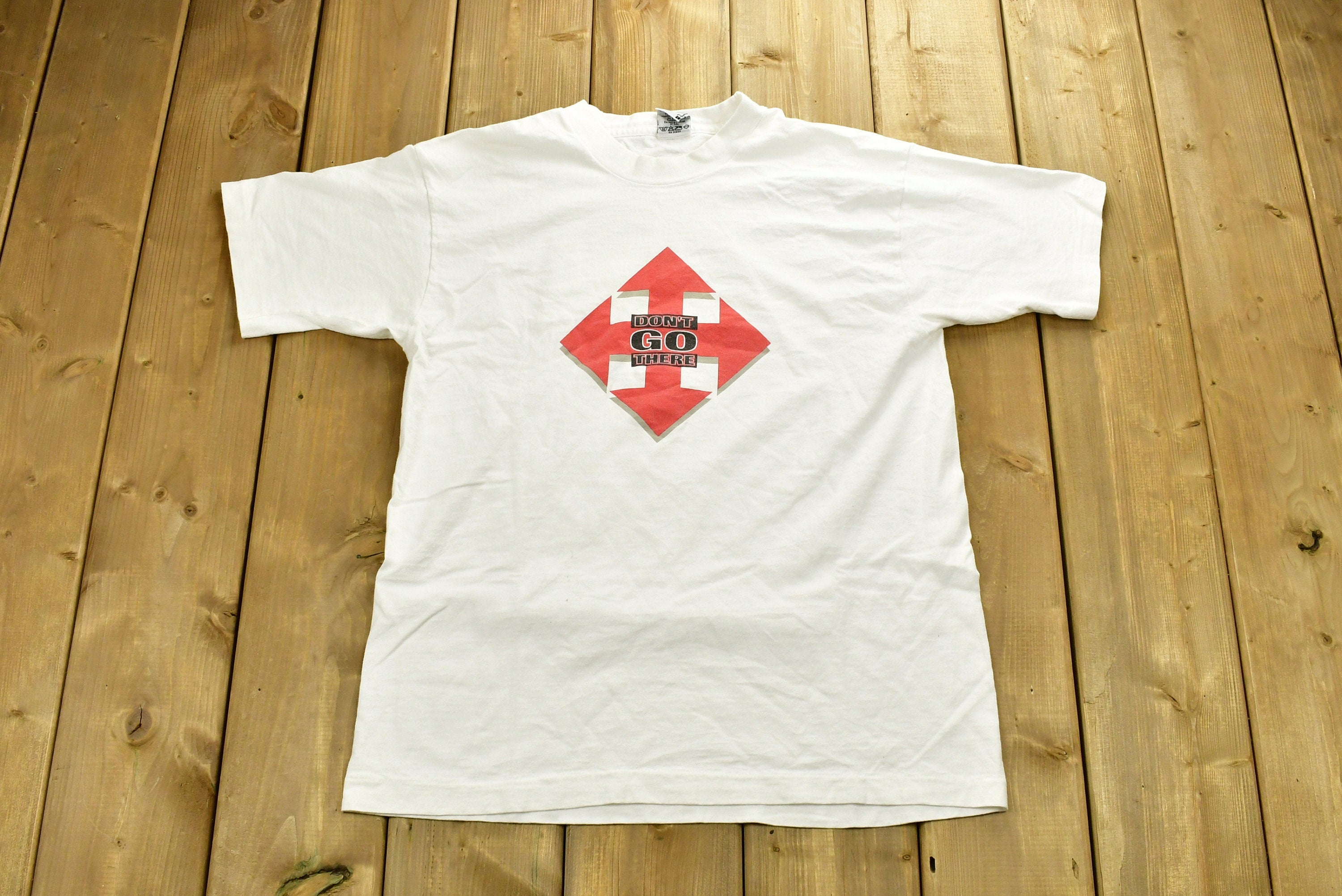 Vintage 90's "Don't Go There" Graphic T-Shirt