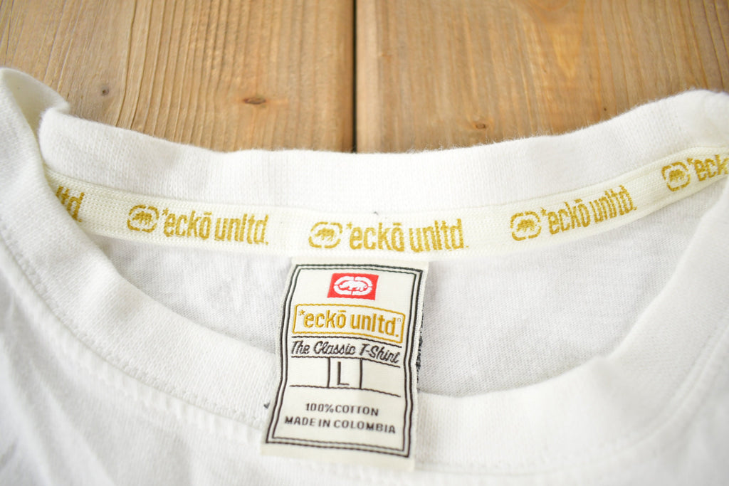 Vintage 2000s Ecko Unltd Embroidered T Shirt