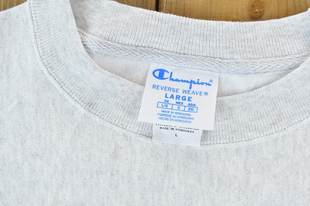 Vintage 1990s Rasmussen University Champion Reverse Weave Crewneck Sweatshirt
