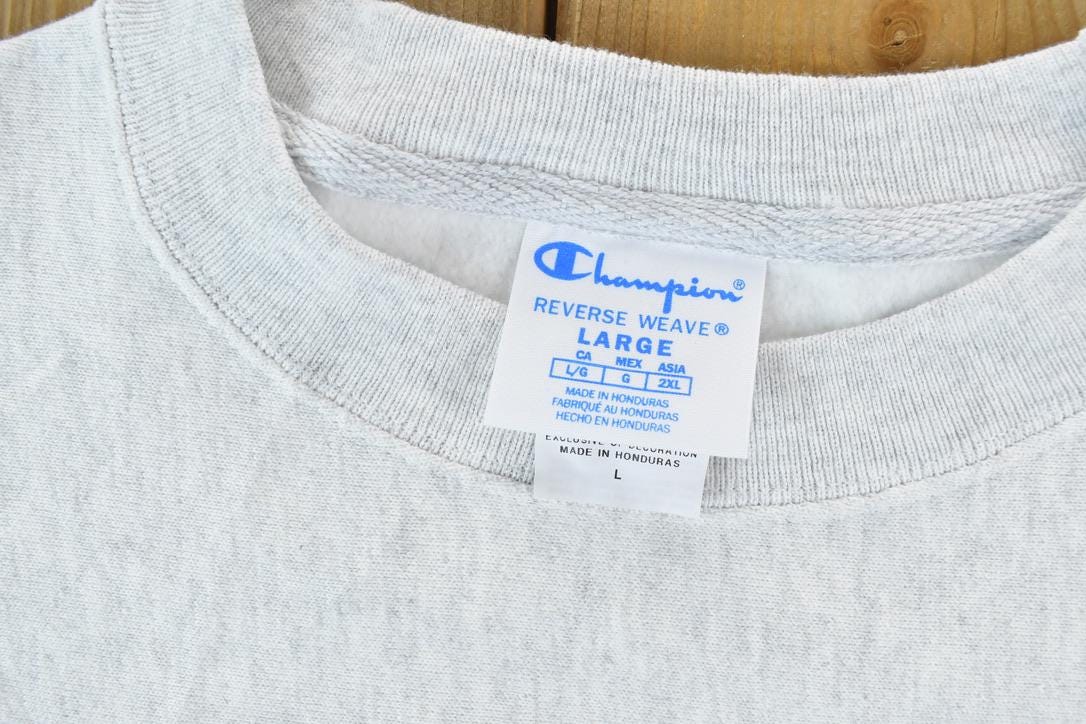 Vintage 1990s Rasmussen University Champion Reverse Weave Crewneck Sweatshirt