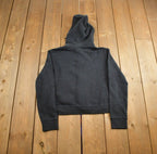 Vintage 1990s Polo Jeans Embroidered Zip Up Hoodie Made In USA