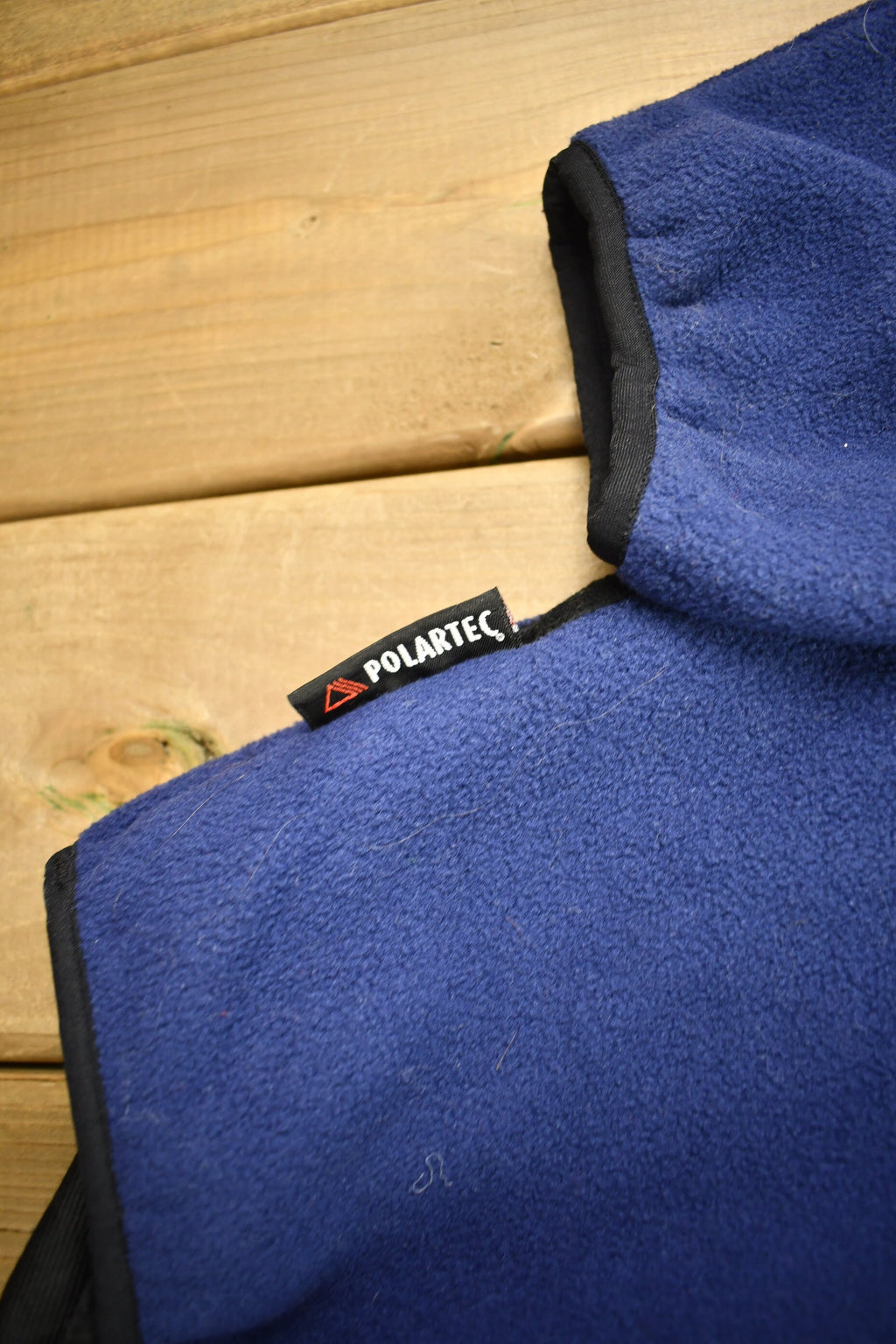 Vintage 1990s EB-TEK Eddie Bauer Quarter ButtonFleece Sweater