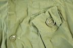 Vintage 1980's Military Button Up Shirt Mens L