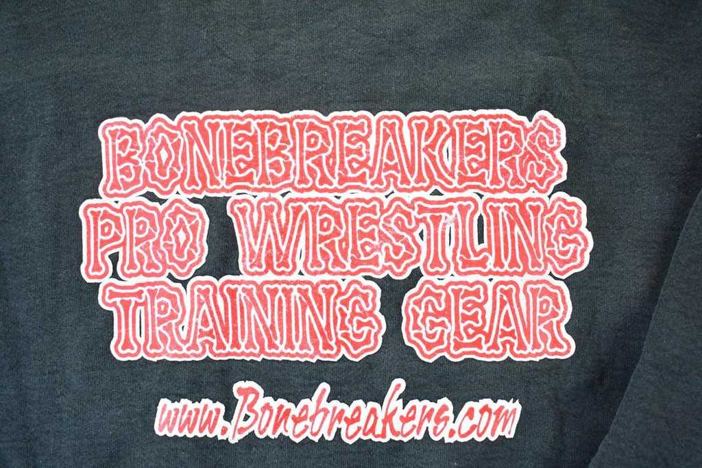 Vintage 1990s Bone Breakers Wrestling Super Heavy Cotton Crewneck Sweatshirt