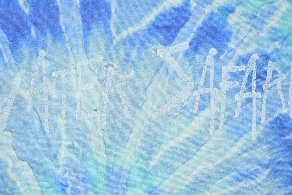 Vintage 1990s Water Safari Tie Dye Single Stitch T-Shirt