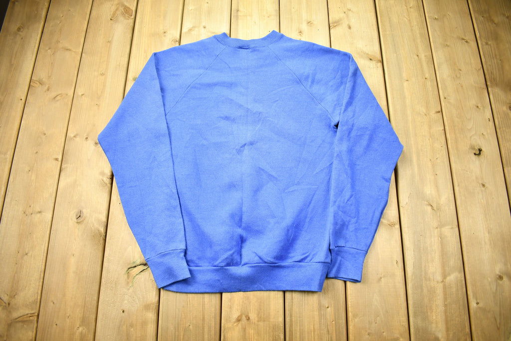 Vintage 1988 Deer Graphic Raglan Crewneck Sweater
