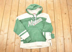 Vintage 1990s Reebok Minnesota Wild NHL Hockey Hoodie Sweatshirt Mens L