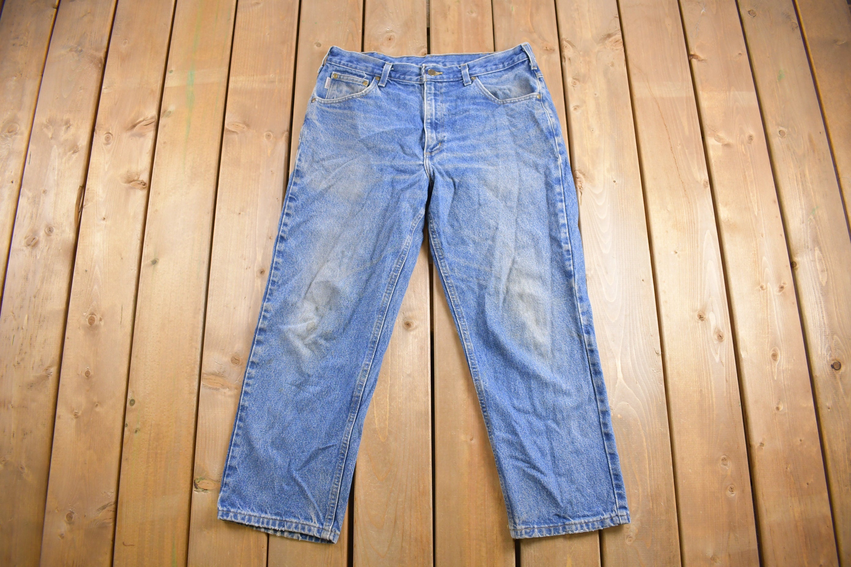 Vintage 1990s Carhartt Work Jeans Size 35 x 26.5