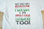 Vintage 1990s Screen Stars Best Perfect Italian Souvenir T-Shirt Mens XL