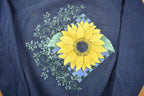 Vintage 1990s Sunflower Graphic Crewneck