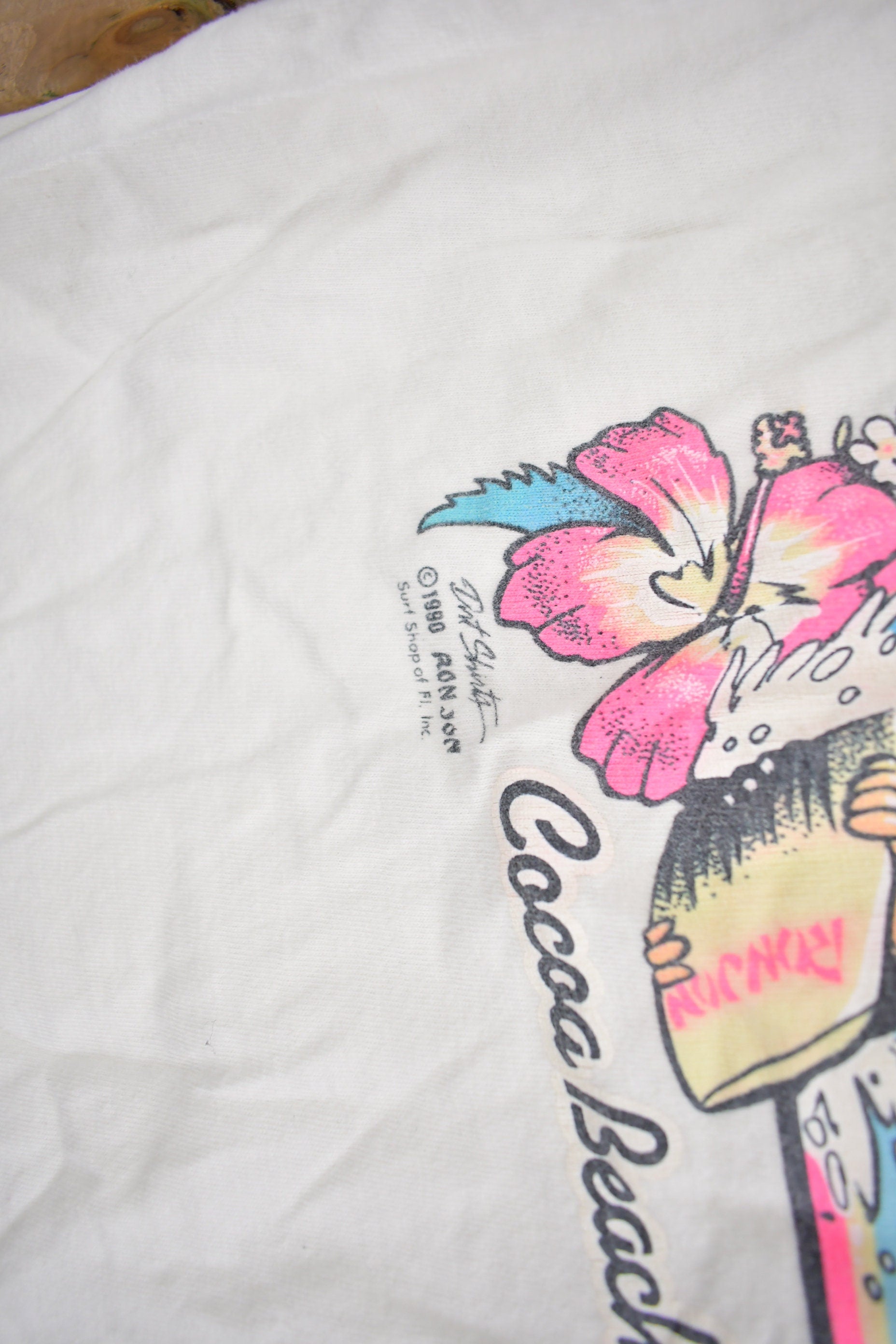 Vintage 1992 Ron Jon Surf Shop Spring Break Graphic T Shirt
