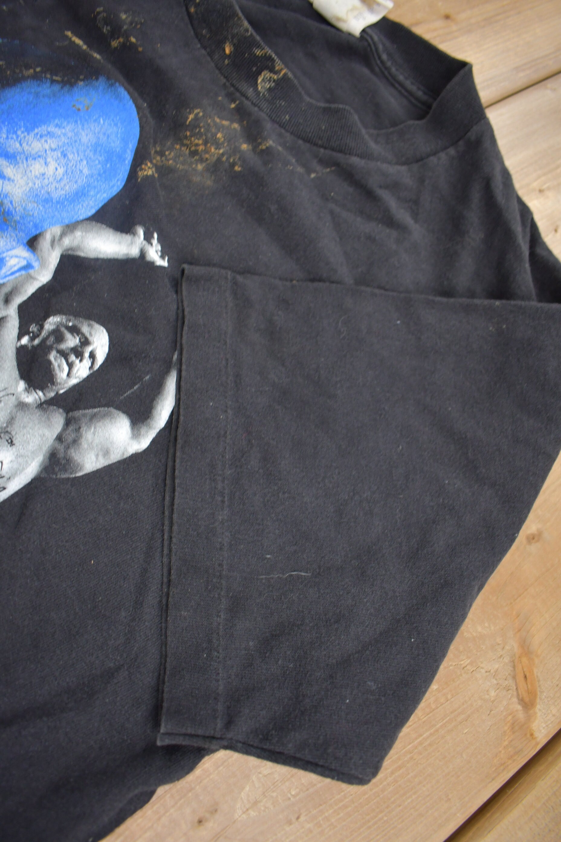 Vintage 1998 Stone Cold Steve Austin Wrestling Graphic T-Shirt Single Stitch