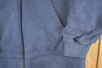 Vintage Y2K Nike Hoodie Full Zip Sweatshirt Men's XL / Swoosh Logo / Minimalist / Made in USA / 90s Nike Sweater