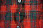 Vintage 1950s 1960s Wool Flannel Button Up Jacket Shirt Women's Medium