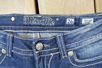 Vintage Y2K Miss Me Bedazzled Low Rise Jeans Size 26x31